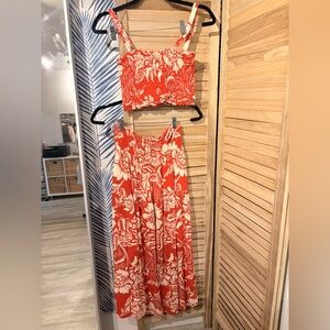 Paper Heart Skirt Set